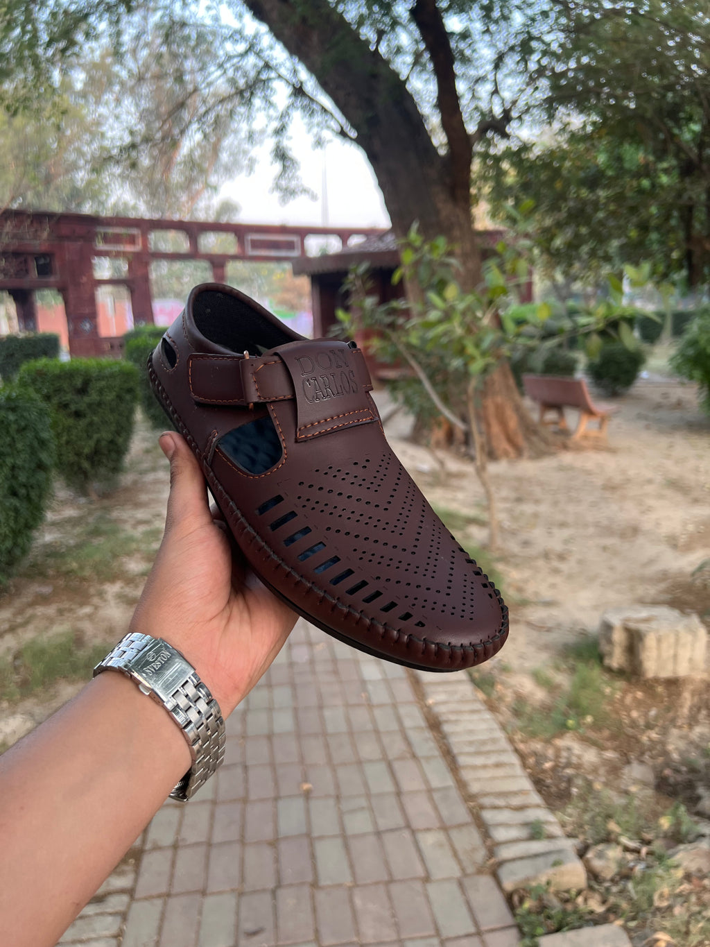 Comfortable Brown Sandal